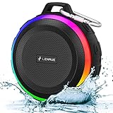 Kunodi Bluetooth Shower Speaker with IPX7 Waterproof, Portable...