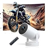 Smart Mini Projector 1080P 4K Supported, 300 ANSI Lumens HD Video...