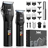 Professional Hair Clippers and Beard Trimmer for Men, Cordless...