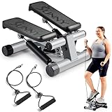 Sunny Health & Fitness Mini Stepper Machine, Stair Stepper...