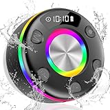 OYIB Bluetooth Shower Speaker, Portable Bluetooth Speaker with...