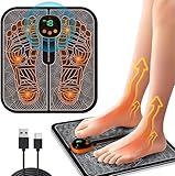 EMS Foot Massager,8 Modes 18 Intensities Relax Muscles,Folding...