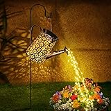 MEDE Watering Can Solar Lights Outdoor Garden,90 LED Garden...