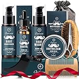 Beard Grooming Kit for Men, 10 in 1 Beard Trimming Gift Set with...