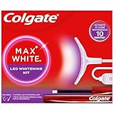 COLGATE Max White Ultimate at Home LED Teeth whitening kit |...