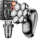 Head Shavers for Men，EenaPey 5 in 1 Electric Rotary Shaver with...