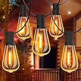 GLUROO 120FT Festoon Lights Outdoor, Garden Patio String Lights...