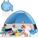 TGAHTMI Pop Up Beach Tent Sun Shelters with SPF50 + Mosquito...