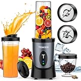 TENKER Portable Mini Blender, 900W Personal Smoothie Maker with...