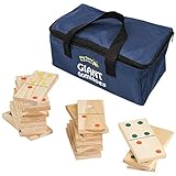 Big Game Hunters Giant Wooden Dominoes in a Storage Bag from