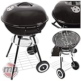 MP Essentials Portable Charcoal Trolley 17' Kettle Barbecue BBQ...