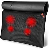 Back Massager Neck Massage Pillow with Heat - Shiatsu Back...