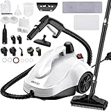 KROQO Steam Cleaner, Steam Mop with 23 Accessories, Powerful...