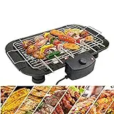 Smokeless Grill, 1500W Electric Indoor Barbecue Grill, Large...