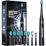 Electric Toothbrush, Sonic Toothbrushes with 8 Brush Heads 40000...