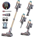 SMOTURE Cordless Vacuum Cleaner, 550W 45KPA Stick Vacuum with...