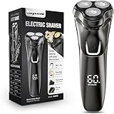 Kayeeno Men Electric Shaver Rechargeable: Waterproof Cordless...