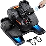 Dripex Under Desk Elliptical Machine, 2 in 1 Mini Electric Cross...