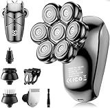 EenaPey Electric Head Shavers for Men：5 in 1 Electric Razor for...