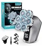 Gisaae Head Shavers for Men, Upgraded 7D Head Shaver for Bald...