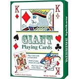 Large Giant A4 Playing Cards Party Games Gameshow