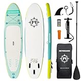HEYBOARD Inflatable Stand UP Paddle Board 10'6'' x 32''x 6'' with...