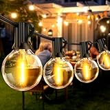 Outdoor String Lights 65.5ft Garden Festoon Light Mains Powered...