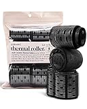 Kitsch Ceramic Thermal Hair Rollers - Velcro Rollers for Hair...