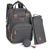 Dikaslon Baby Changing Bag Backpack, Large Baby Bag for Mum and...