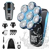 Head Shavers for Men, Upgrade 8D Rotating Electric Shavers for...