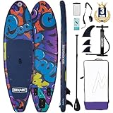 Overmont SUP Inflatable Stand Up Paddle Board for adults,...