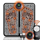 EMS Foot Massager - Electrical Muscle Stimulation for Pain Relief...