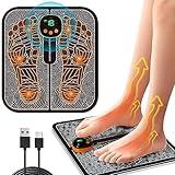 EMS Foot Massager,Electronic Muscle Stimulatior Massage Mat,8...