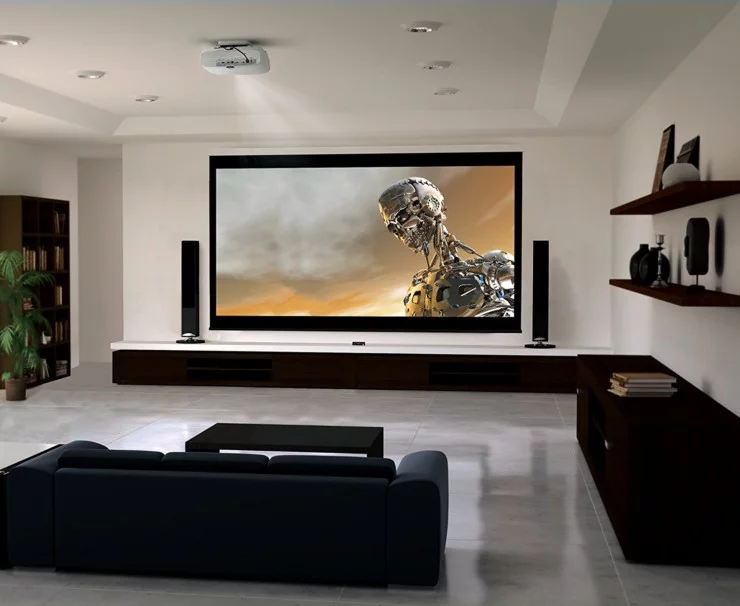 how do home theater projectors work