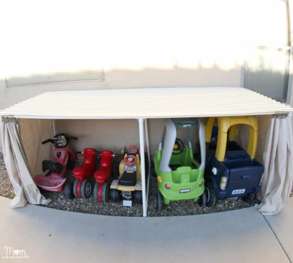 outside toy storage