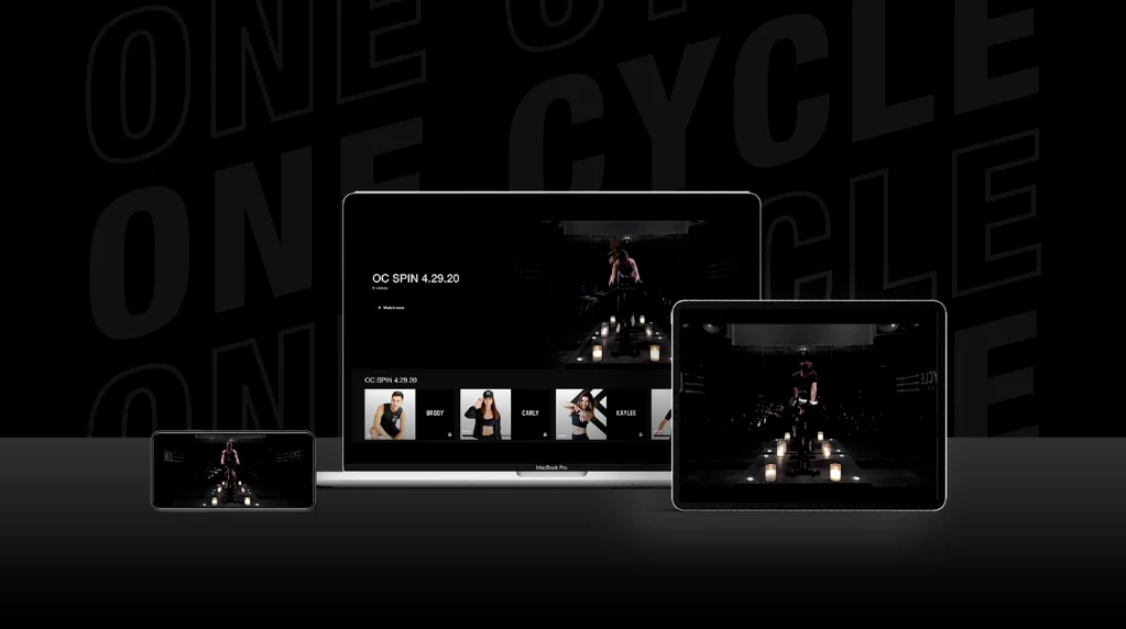 One cycle online spin class