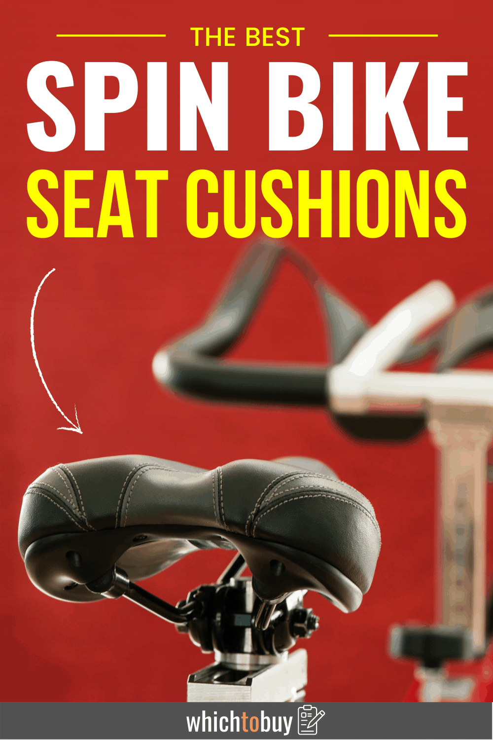 spin bike gel seat cover