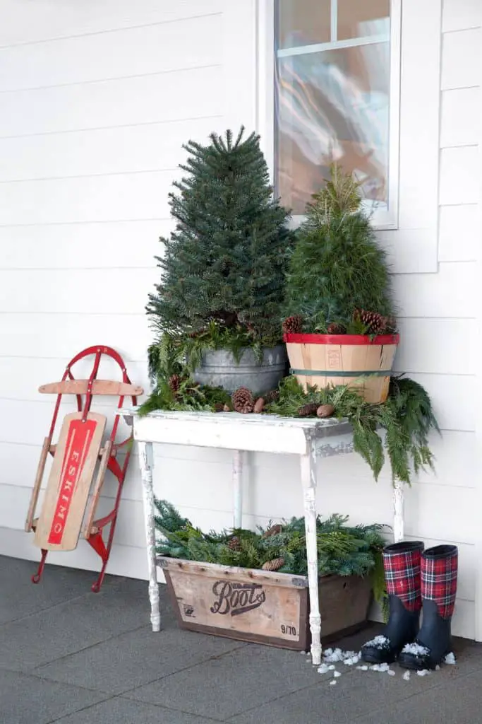 christmas garden ideas