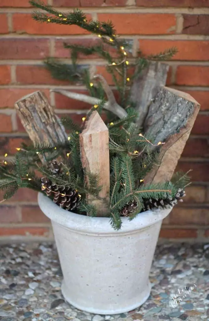 christmas garden ideas