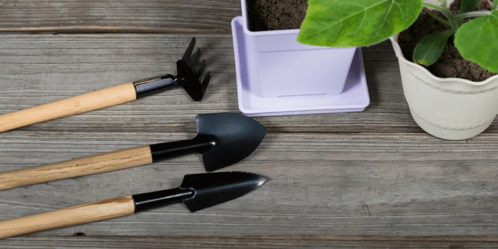 long handled gardening tools